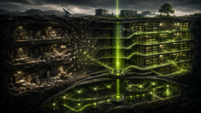 An underground publisher knowledge infrastructure transforms fragmented archives into a structured corpus connected through organized retrieval pathways and operational systems.